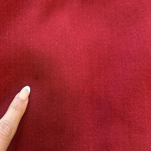 Gianni Women’s 4 Skirt Set Red Wool Blend Blazer Skirt Set Made in USA - Picture 4 of 4